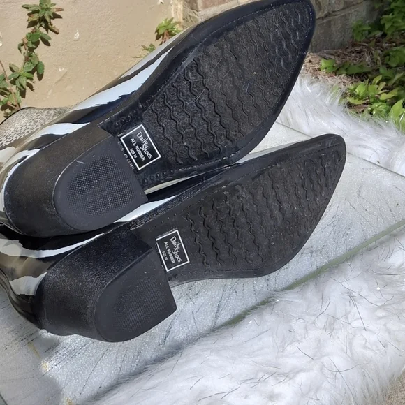 Daily Shoes Rain Boots Leopard and Zebra Print Pointed Toe Heeled  Women Size 10 - Picture 14 of 16